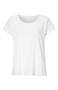 T-shirt, basic, hvid