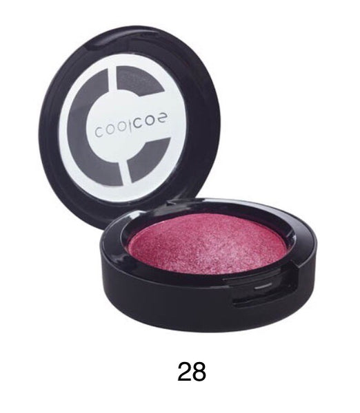 Eyeshadow silky baked light røde nuancer