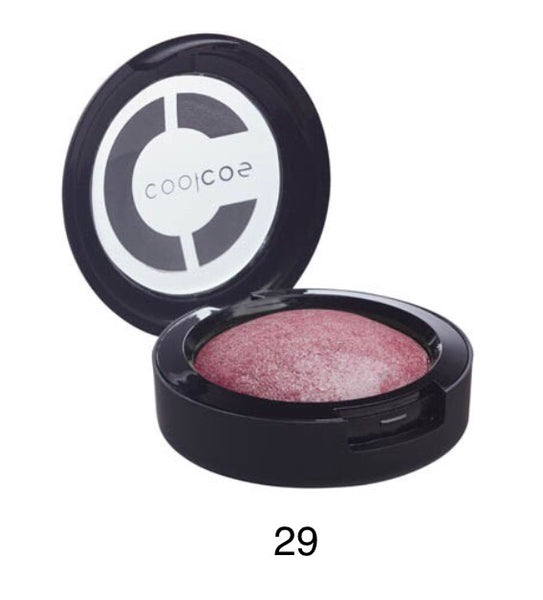 Eyeshadow silky baked light røde nuancer